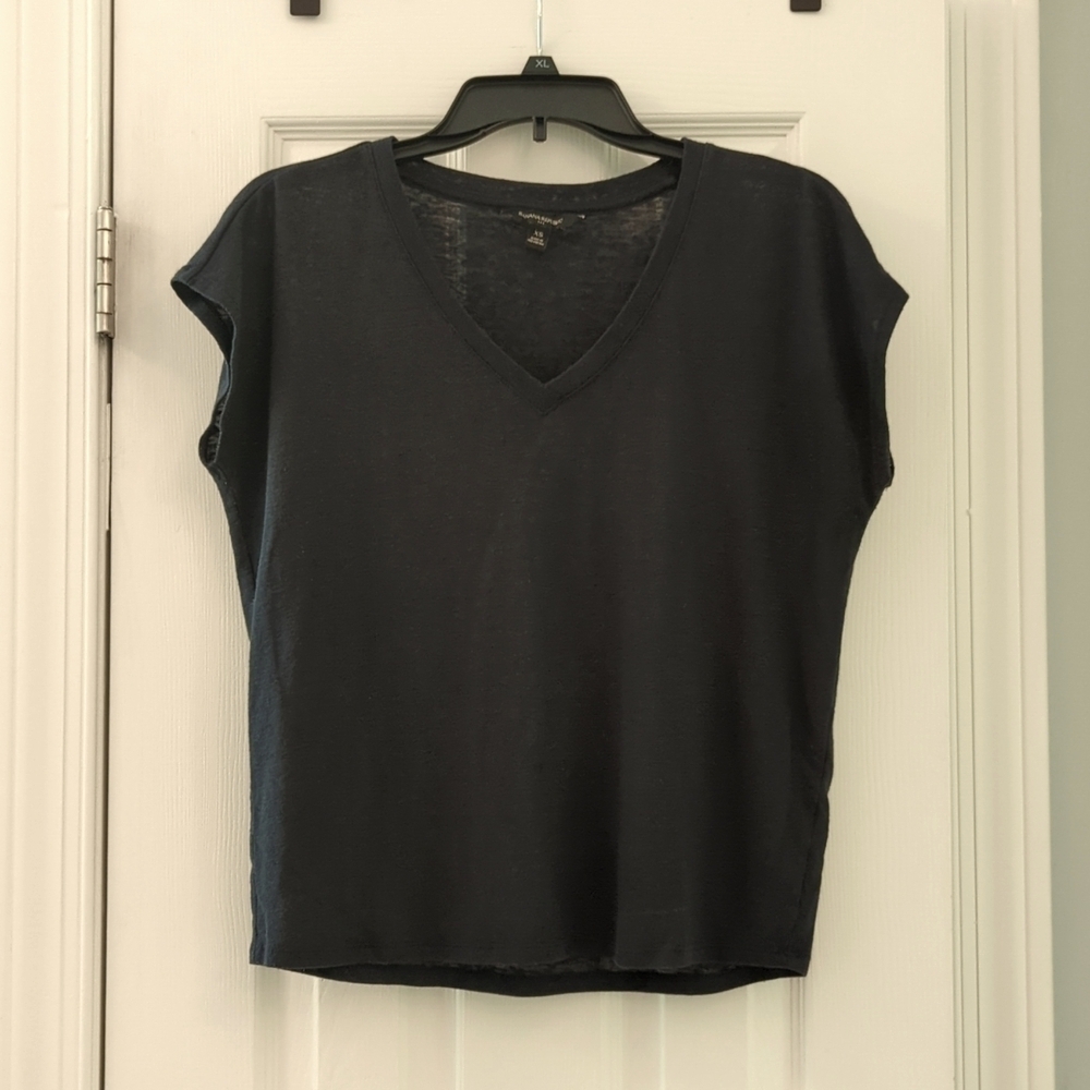 Banana Republic Navy Oversized Tee Size XS